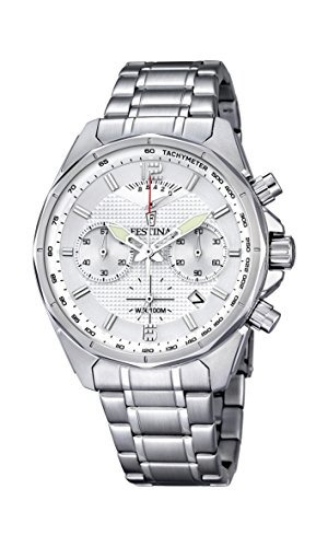 Festina F6835 / 1 Reloj Para Hombre Cronógrafo Esfera Platea