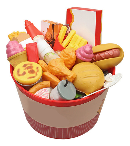 Juego De Hamburguesas For Niños Play Home Toy Simulation Bu