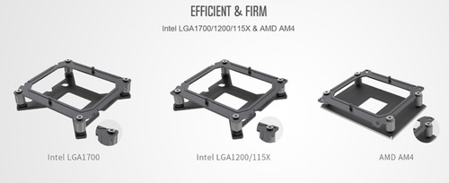 Imagen 10 de 10 de Cooler Cpu Id-cooling Se-214-xt Intel Amd Pwm Led Random