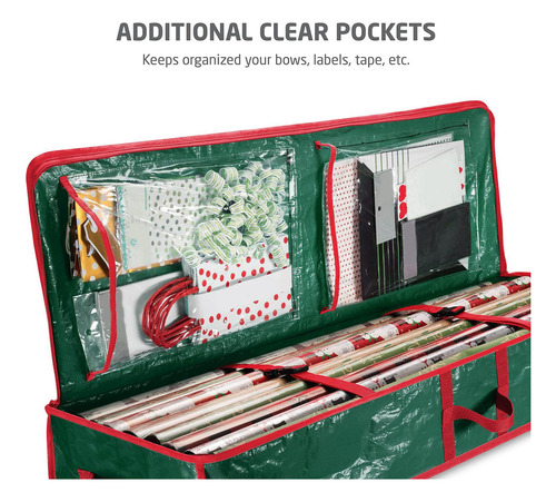 Contenedores De Almacenamiento De Papel De Regalo De Verde