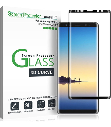 Amfilm Protector De Pantalla De Vidrio Para Samsung Galaxy N