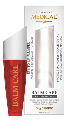 Balm Care Hidratante Labial Antiaging Lip Tint Biomarine
