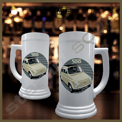 Chopp Plastico Cerveza | Fiat #101 | Abarth 595 Lancia Uno