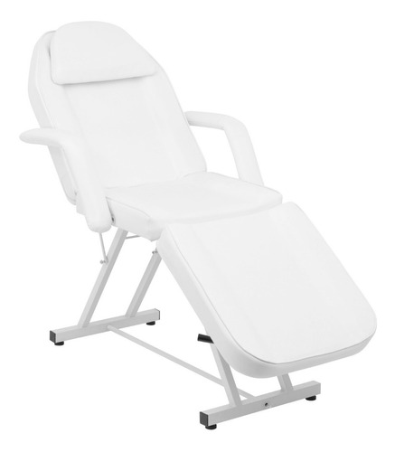 Camilla Faciales Reclinable Ajustable Masaje Profesional Spa Color Blanco