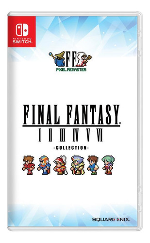 Final Fantasy I-vi Pixel Remaster Collection - Switch