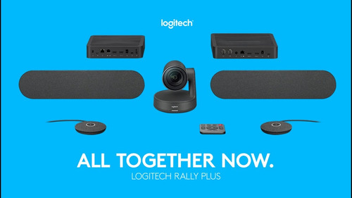 Logitech Rally Plus Conferencia 4k Webcam Camara + Cornetas