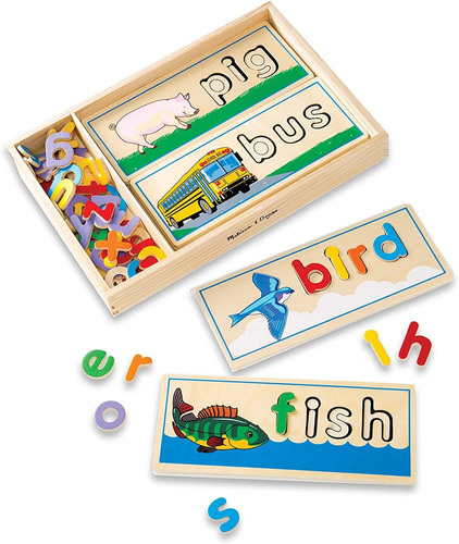  See  Spell Learning Toy Developmental Toys, Wooden Cas...