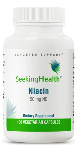 Seeking Health Niacina | 50 Mg | Suplemento De Vitamina B3 |
