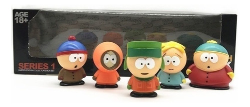 5 Piezas South Park Stan Kyle Eric Kenny Modelo Figura Jugue