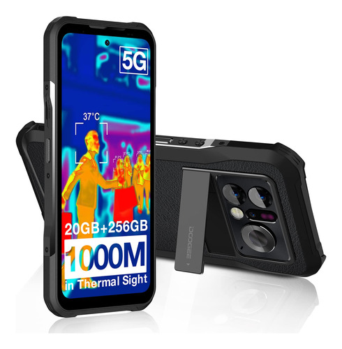 Doogee V20 Pro - Smartphone Resistente 5g (2023), Camara Ter