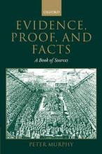 Libro Evidence, Proof, And Facts : A Book Of Sources - Pe...