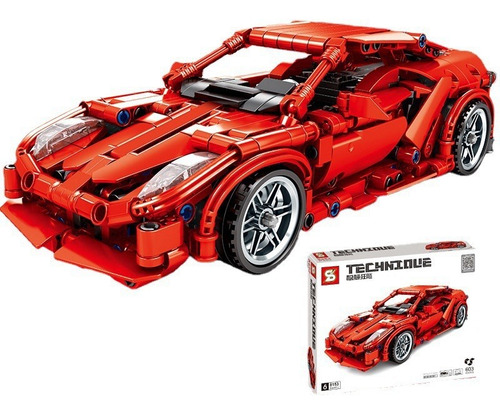 Lego Carro Ferrari Armable 