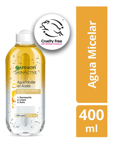 Agua Micelar Bifásica Garnier Skin Active 400ml