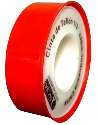 Cinta Teflon Ptfe 1/2  X 10 Mts Plomería Tacsa