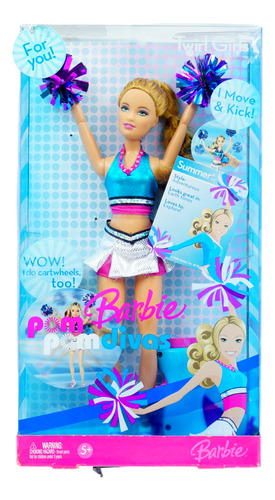 Barbie Pom Pom Divas Twirl Girls Special Edition 2006