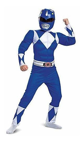 Disfraz Power Rangers Azul