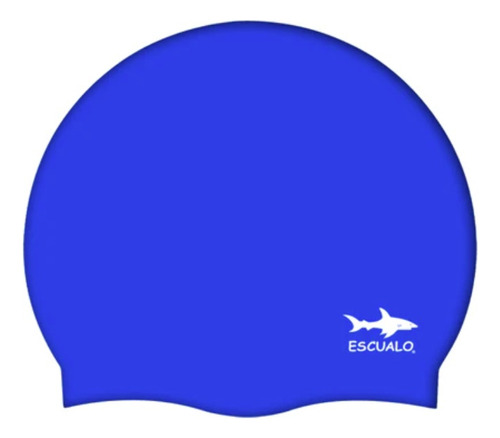 Gorras Natación Modelo Gx60, Color Azul - Escualo Diseño de la tela Liso Talla unitalla