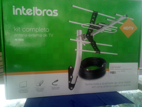 Kit Antena Intelbras Modelo Ae 5010. Externa De Tv Uhf 