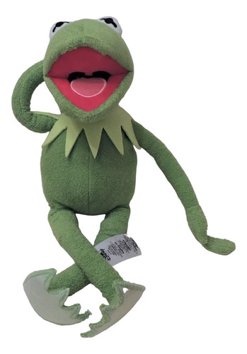Disney Parks Muppets Peluche De Kermit La Rana Rene 45 Cm! Verde
