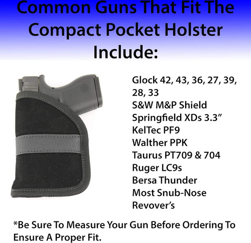 Ultimate Pocket Holster | Ultra Thin For Comfortable Conceal