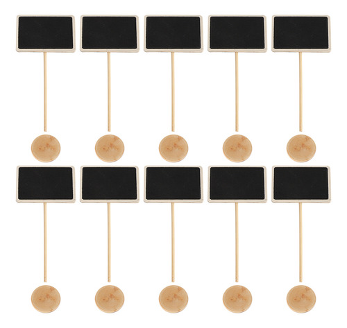 Tarjetas De Mesa Tipo Pizarra, 10 Unidades, Miniletreros De
