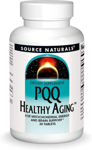 Pqq 10mg 30tab Source Naturals - Unidad a $7497