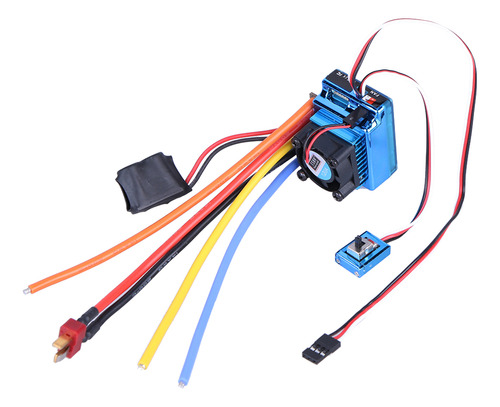 Controlador Eléctrico Blue Brushless Esc 120a Para Coche Rc