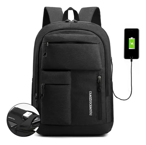 Mochila con outlet cargador mercado libre