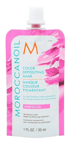  Moroccanoil Mascara Color Temporal Nutritiva Hibiscus 30 Ml