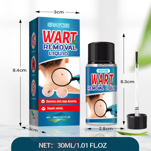 30ml Tira Verruga Sem Dor Crianca Ou Adulto Em Uma Semana