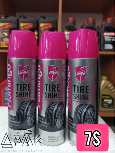 Abrillantador De Caucho Tire Shine Flamingo F010