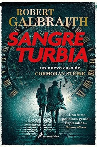 Libro Sangre Turbia - Robert Galbraith - Salamandra