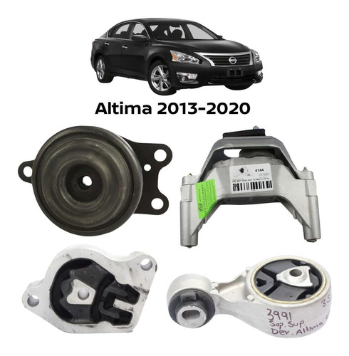 Soportes Transmision Y Motor Altima 2007-2020 4 Cilindros