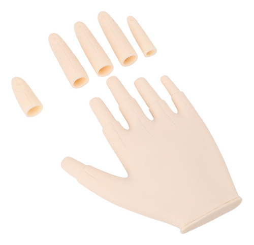 Práctica Manual De Uñas Para Uñas Acrílicas, Goma Blanda .