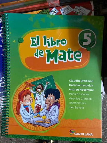 El Libro De Mate 5 Claudia Broitman Y Otros