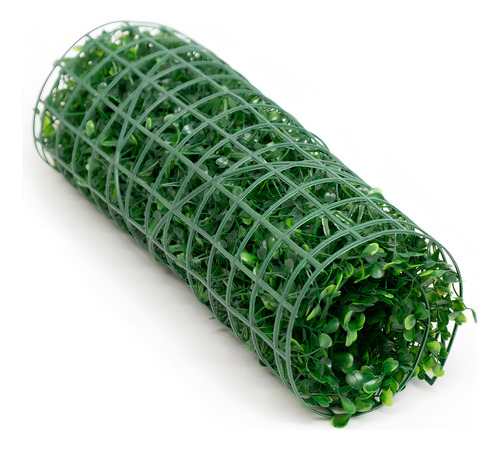 Folhagem artificial de parede verde, jardim interno e externo, 100 unidades