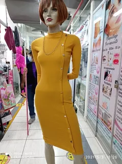 Vestido Manga Larga