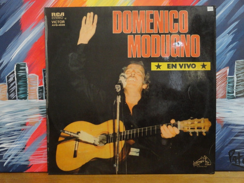 Vinilo Lp Disco Domenico Modugno - En Vivo (1977) Olivos Zwt