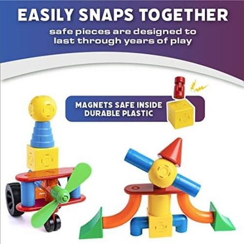 Juego De Juguetes De Construcción Mag Builder, 40 Piezas