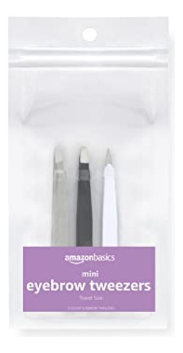 Pinzas Para Cejas  Amazon Basics Mini Pinzas Para Cejas, Paq