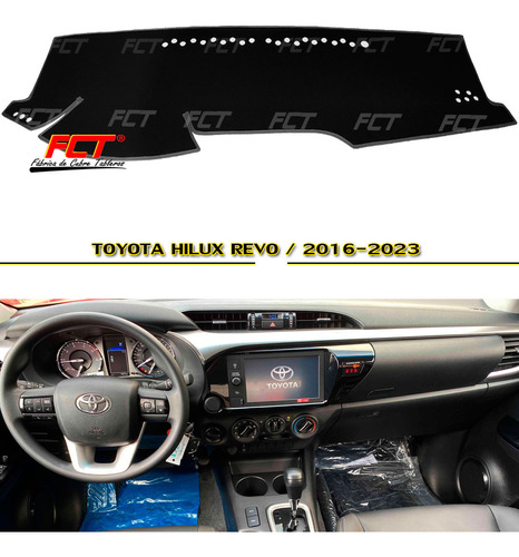 Cubre Tablero Premium / Toyota Hilux / 2016 2017 2018 2019