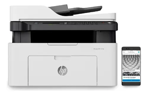 Impresora Multifuncional Hp 137fnw Laser Mfp Blanco