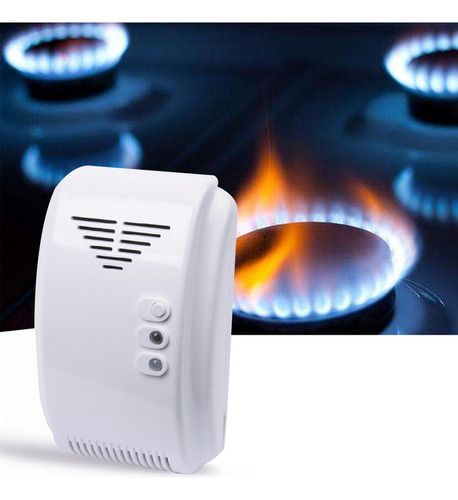 Detector De Gas 12v Sensor Alarma Propano Butano Glp Natural