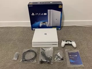 Sony Playstation 4 Pro 1tb Destiny Blanca 1 Control 2 Juegos