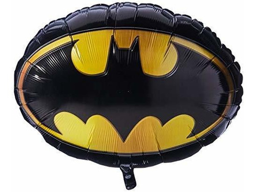 Globo De Aluminio Con Superforma Con Emblema De Batman Anagr