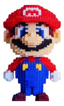 Comprar Mini Bloques De Construcción Diseño Mario Bros 28 Cm