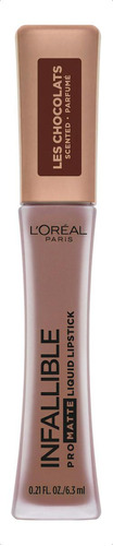 Labial L'Oréal Paris Pro matte Infallible color bittersweet