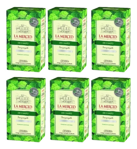 Yerba Mate La Merced Campo X 500 G X 6 Unidades