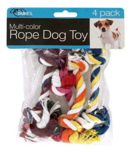 Duke's Juego De 4 Piezas De Juguete Multicolor Para Perros