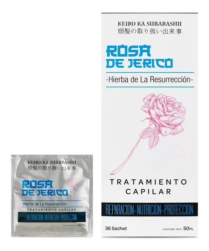 Tratamiento Keiro Rosa De Jerico X 50 Ml Cabellos Dañados | MercadoLibre